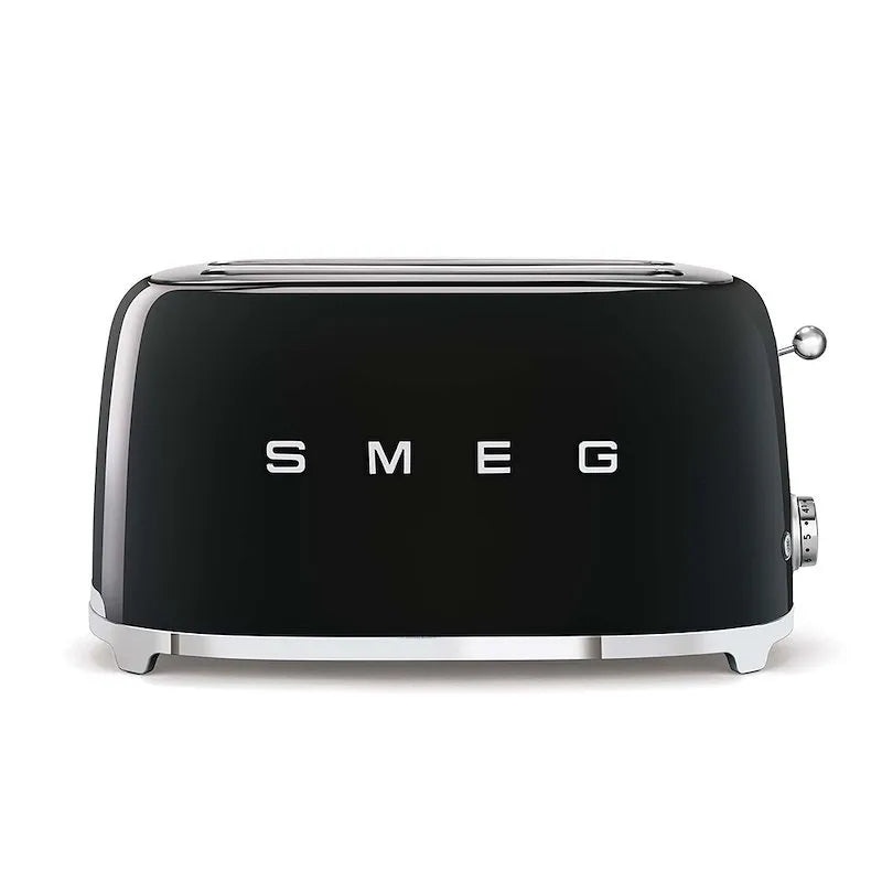 SMEG tostapane, 50's Style u2013 finitura nera LUCIDO 2x4 TSF02BLEU