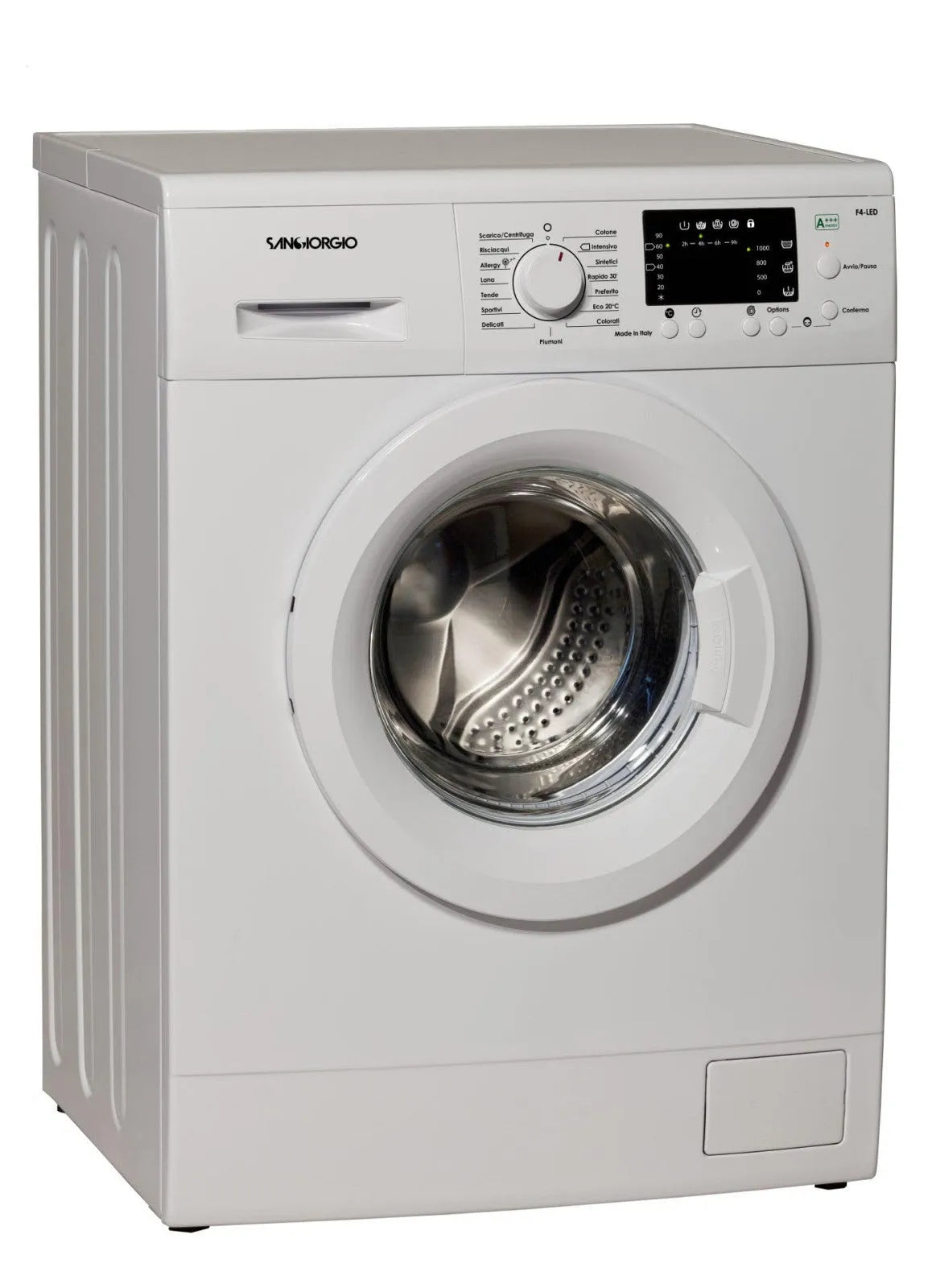 lavatrice, Slim 45 cm 6 kg A+++ modello 1400 giri Caricamento Frontale, SANGIORGIO