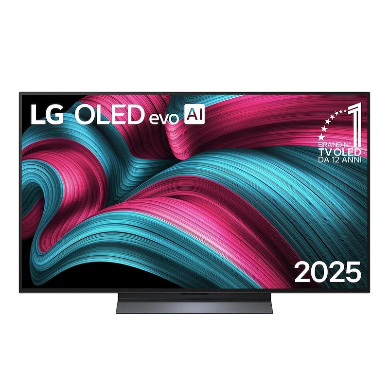 LG modello Oled48c55la, TV Oled 48' Charcoal finitura nera