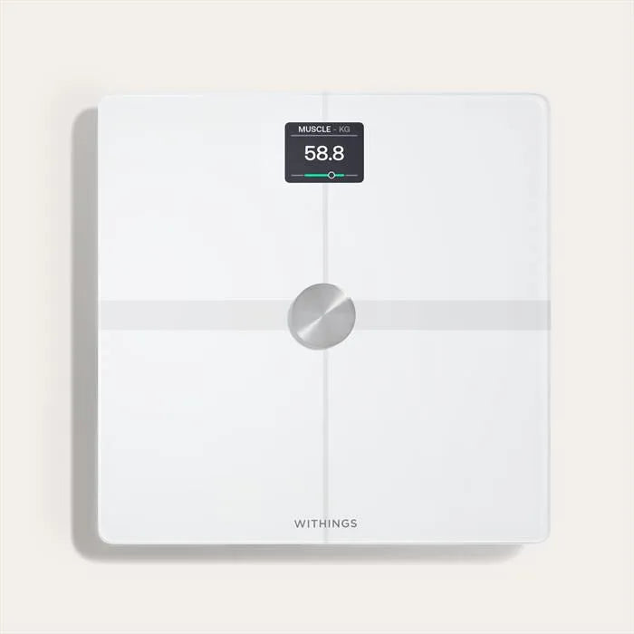 WITHINGS bilancia pesapersone, BODY SMART, colore bianco