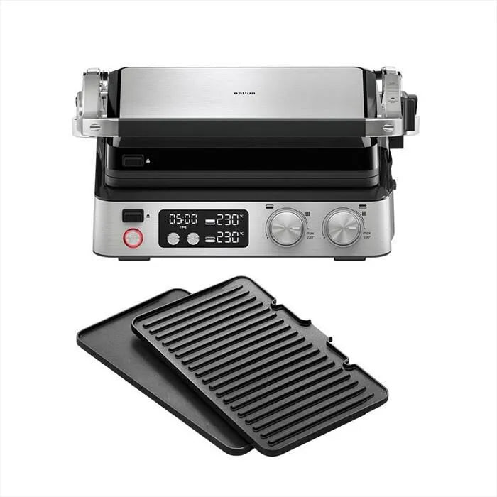Braun, Grill CG7040, colore argento