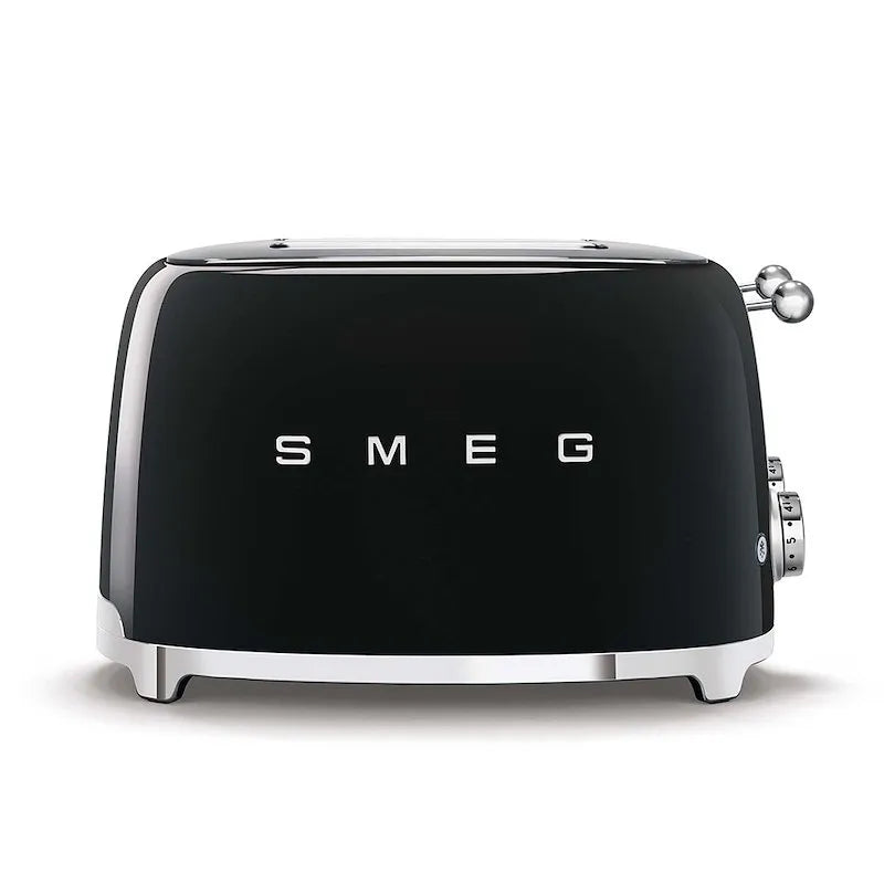 SMEG tostapane TostapaneTsf03bleu, finitura nera