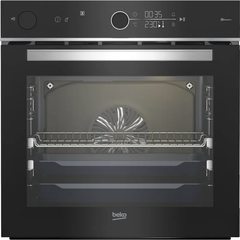 Beko forno elettrico, BBIS18400BCSWE - Multifunzione Assistito a Vapore finitura nera e Inox