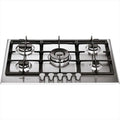WHIRLPOOL piano cottura a gas, IXELIUM GMR 7522/IXL modello 73cm-Acciaio inossidabile