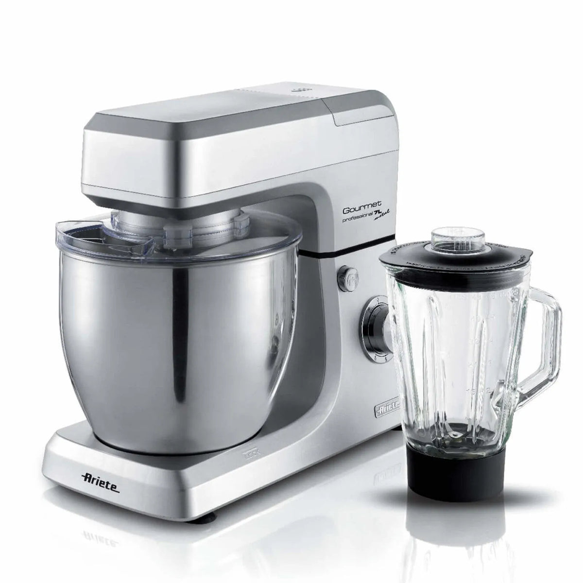 Ariete impastatrice planetaria, Gourmet Professional 1598 7L 2100W acciaio inossidabile