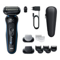 Braun rasoio elettrico, Series 5 modello 52-B1650S Wet&Dry Blu con Rifinitore