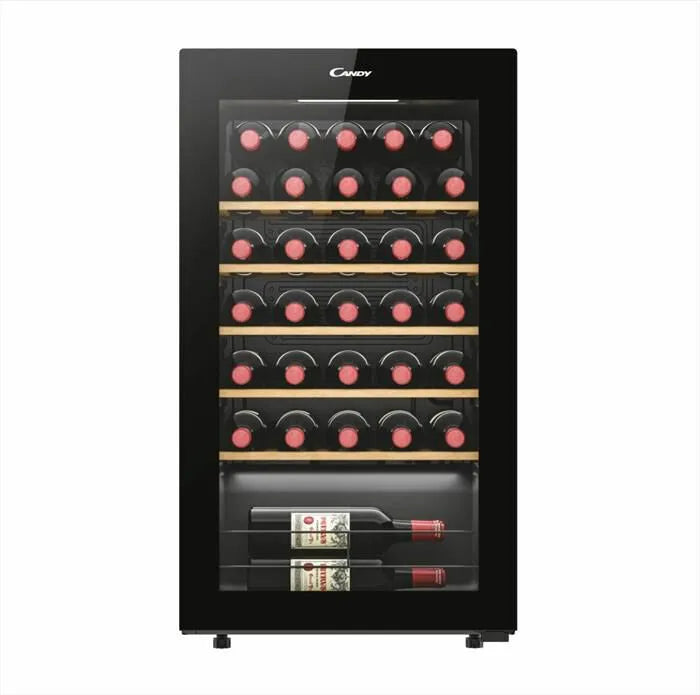 Candy cantinetta vino, CWC034 Classe G 34 bottiglie, colore nero