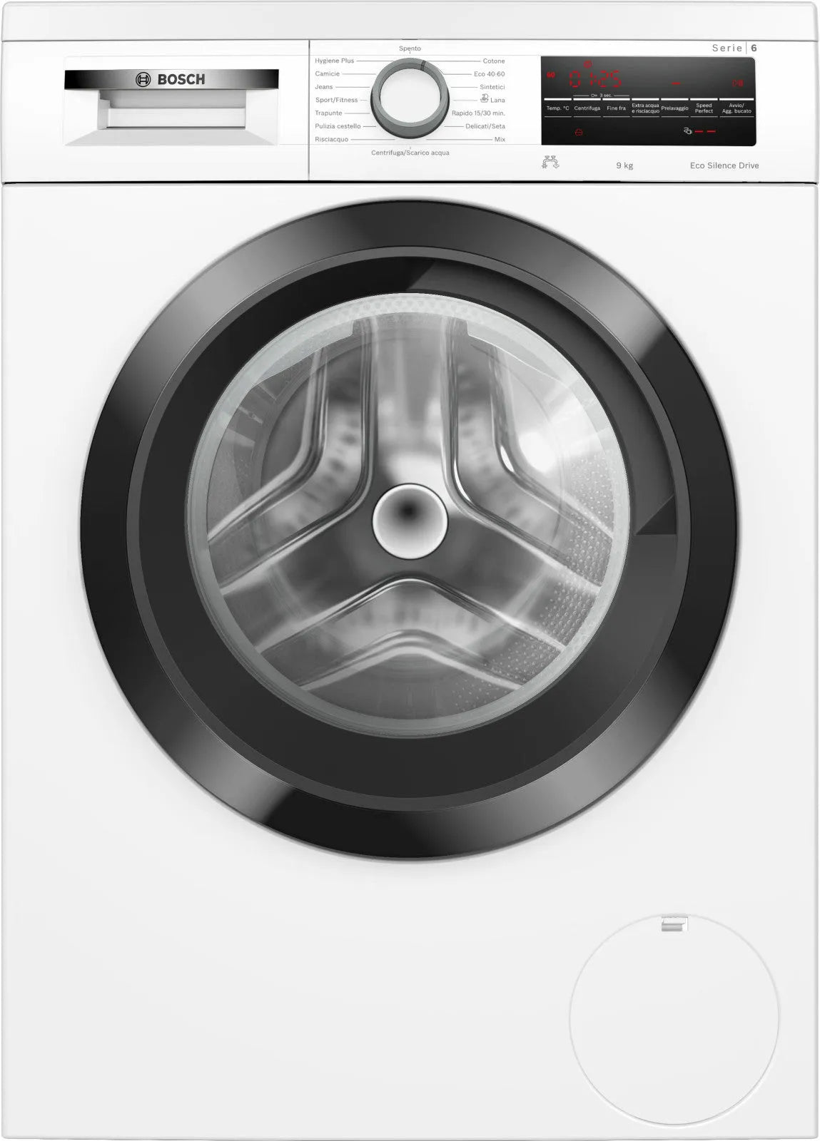 Bosch lavatrice, Serie 6 WUU28T29II 9 kg 1400 rpm Caricamento Frontale finitura bianca