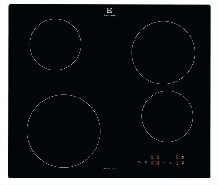 Electrolux piano cottura, alogeno EIB60424CK 59 cm, colore nero