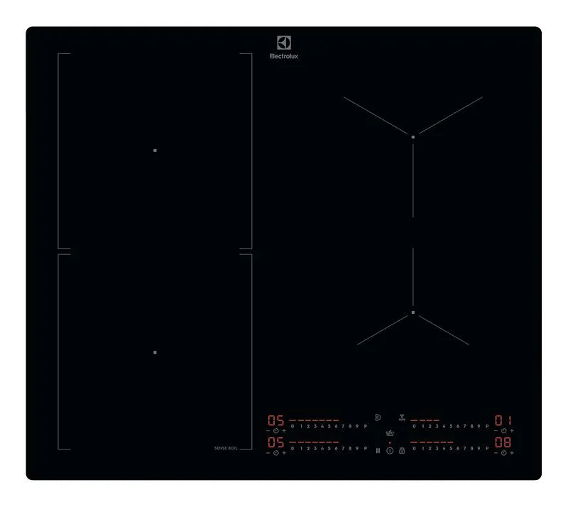 ELECTROLUX modello Kis62453i, Piano Elettrico finitura nera