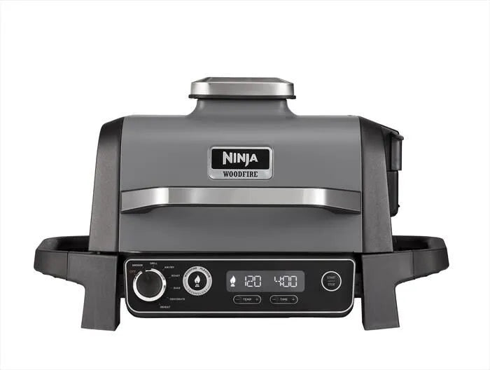Ninja, BBQ elettrico Woodfire+affumicatore OG701EU, colore nero