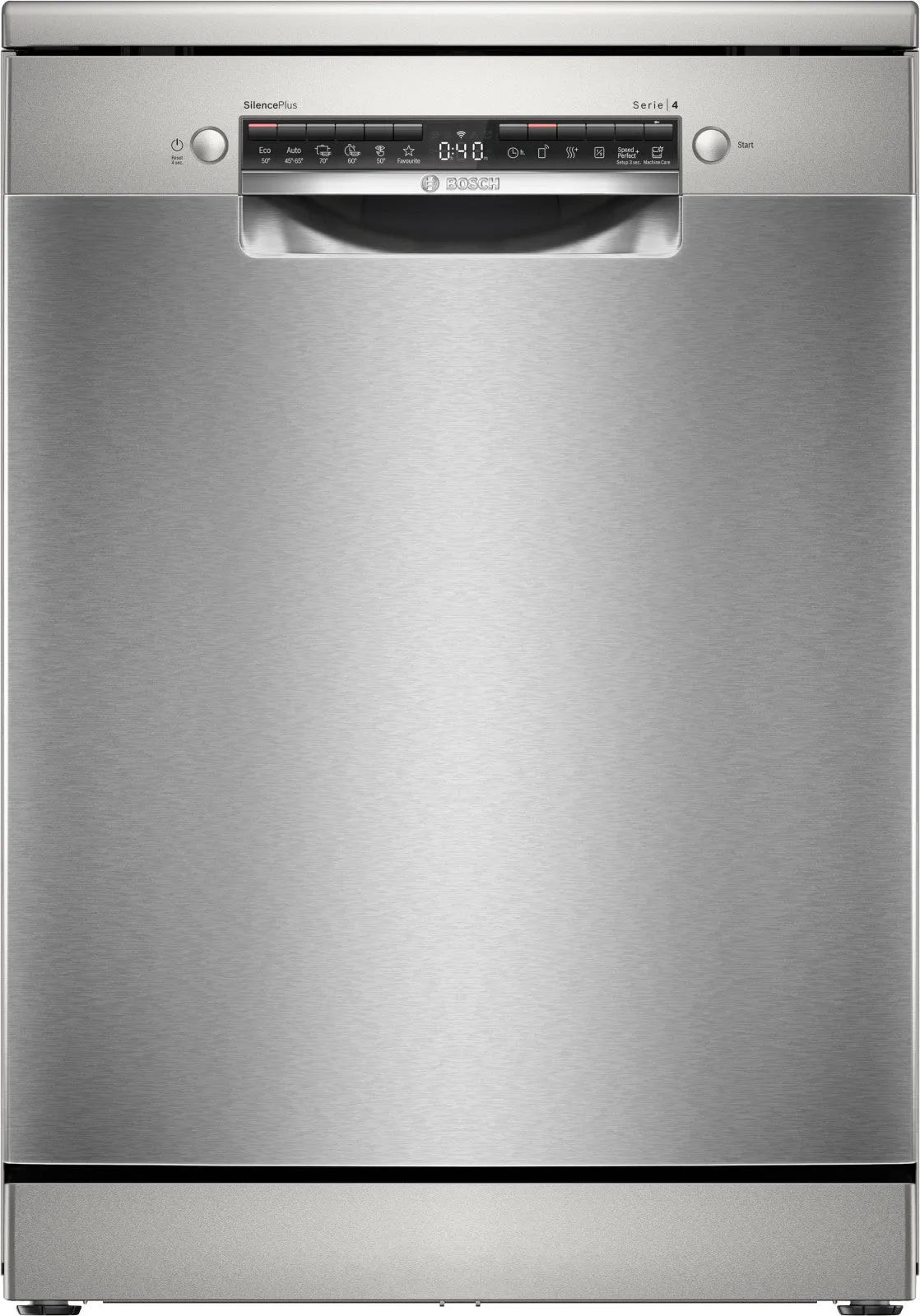 Bosch lavastoviglie, Serie 4 SMS4ECI27E 60cm 14 Coperti classe di efficienza energetica A acciaio inossidabile