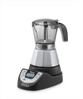 De Longhi, EMKP42.B Alicia PLUS MOKA ELETTRICA, Nero, colore argento