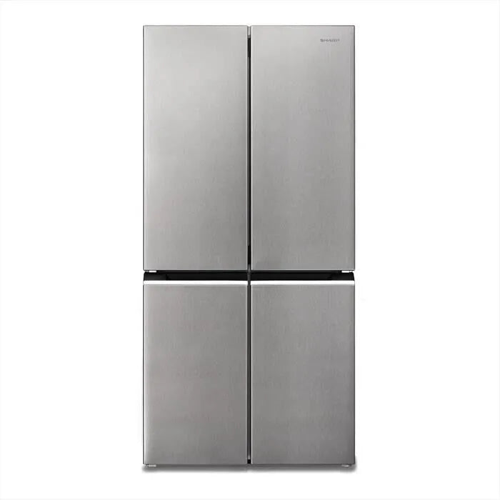 SHARP frigorifero, 4 porte SJ-NFA15IMXPE classe di efficienza energetica E 488 lt-Inox