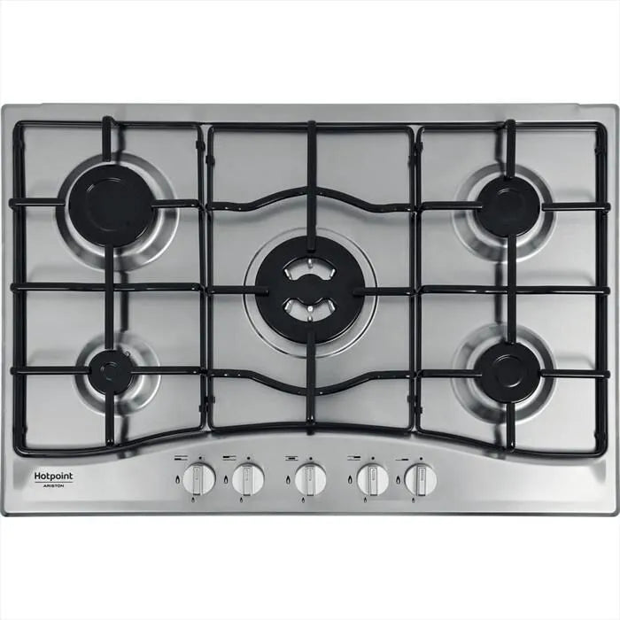 Hotpoint piano cottura a gas, PCN 752 T/IX/HAR 75cm-Inox
