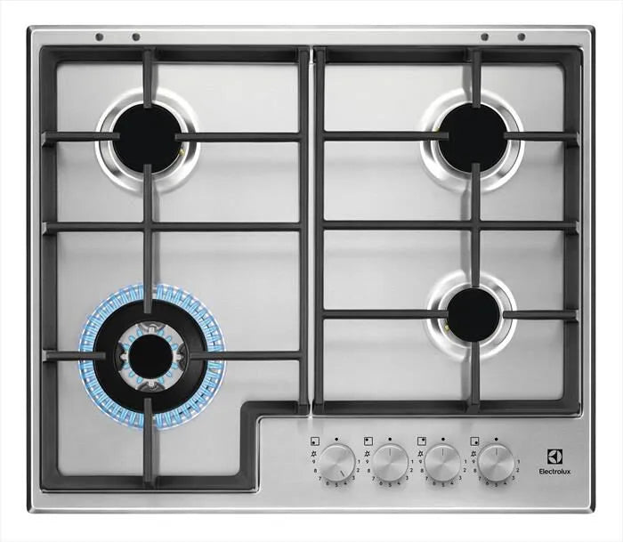 ELECTROLUX piano cottura a gas, modello EGS64362X 0cm-Inox